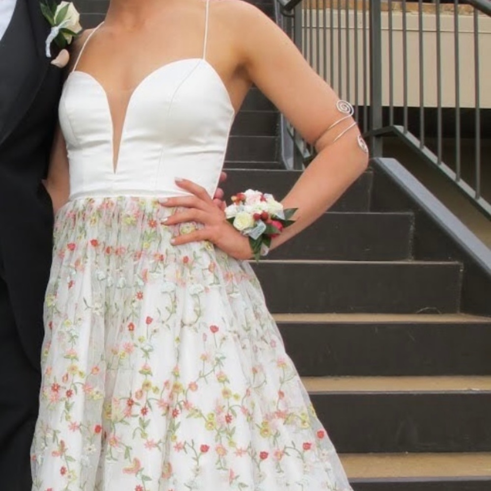 Camille La Vie Floral Prom Dress